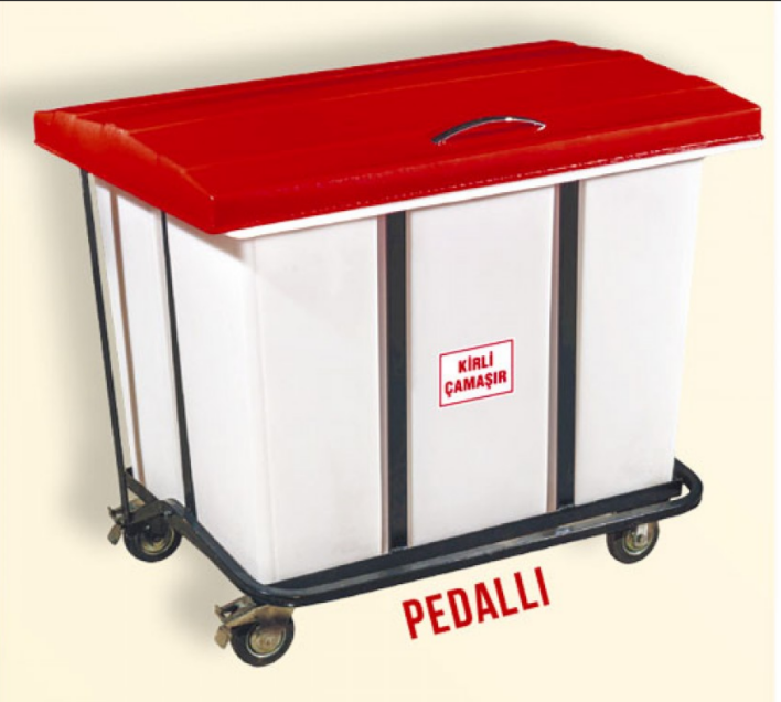 Çamaşır Toplama arabası Pedallı 280 LT