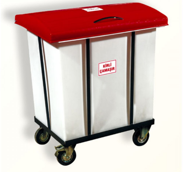 Çamaşır Toplama arabası Kirli 250 LT